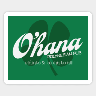 O'hana Polynesian Pub Sticker